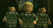 Crabbe, Goyle, and Malfoy