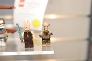 Ki-Adi-Mundi and Geonosian on display.