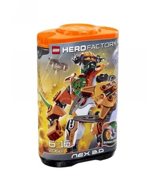 HERO C&N Lego Hero Factory - Nex 2.0 - 2068 - Etsy