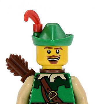 New Genuine LEGO Forestman Minifig with Bow and Arrow Series 1 8683
