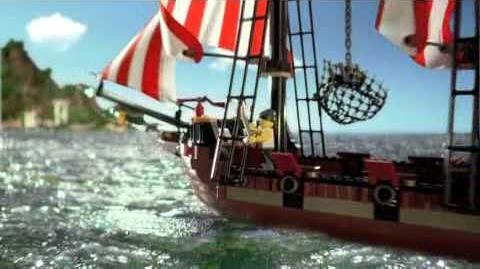 A LEGO Pirates commercial from 2009