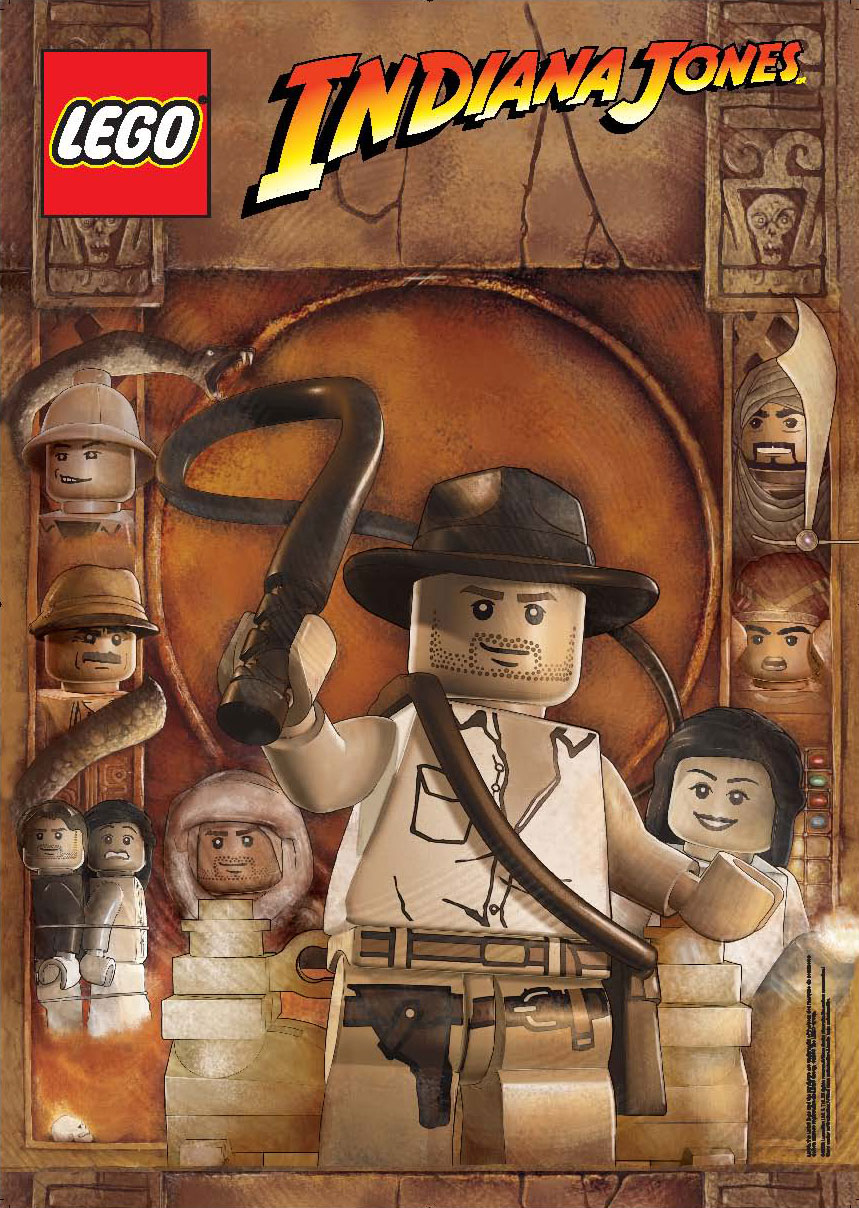 2008 Lego Indiana Jones Collection Series Raiders of the lost Ark Iaj001 
