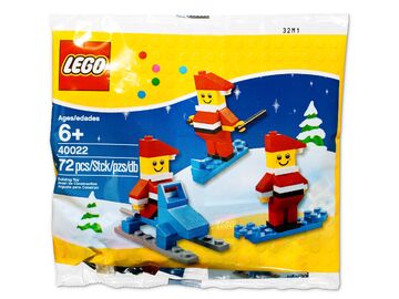 Santa lego set hotsell