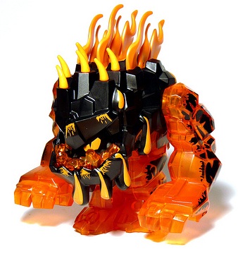 Lego deals lava monster