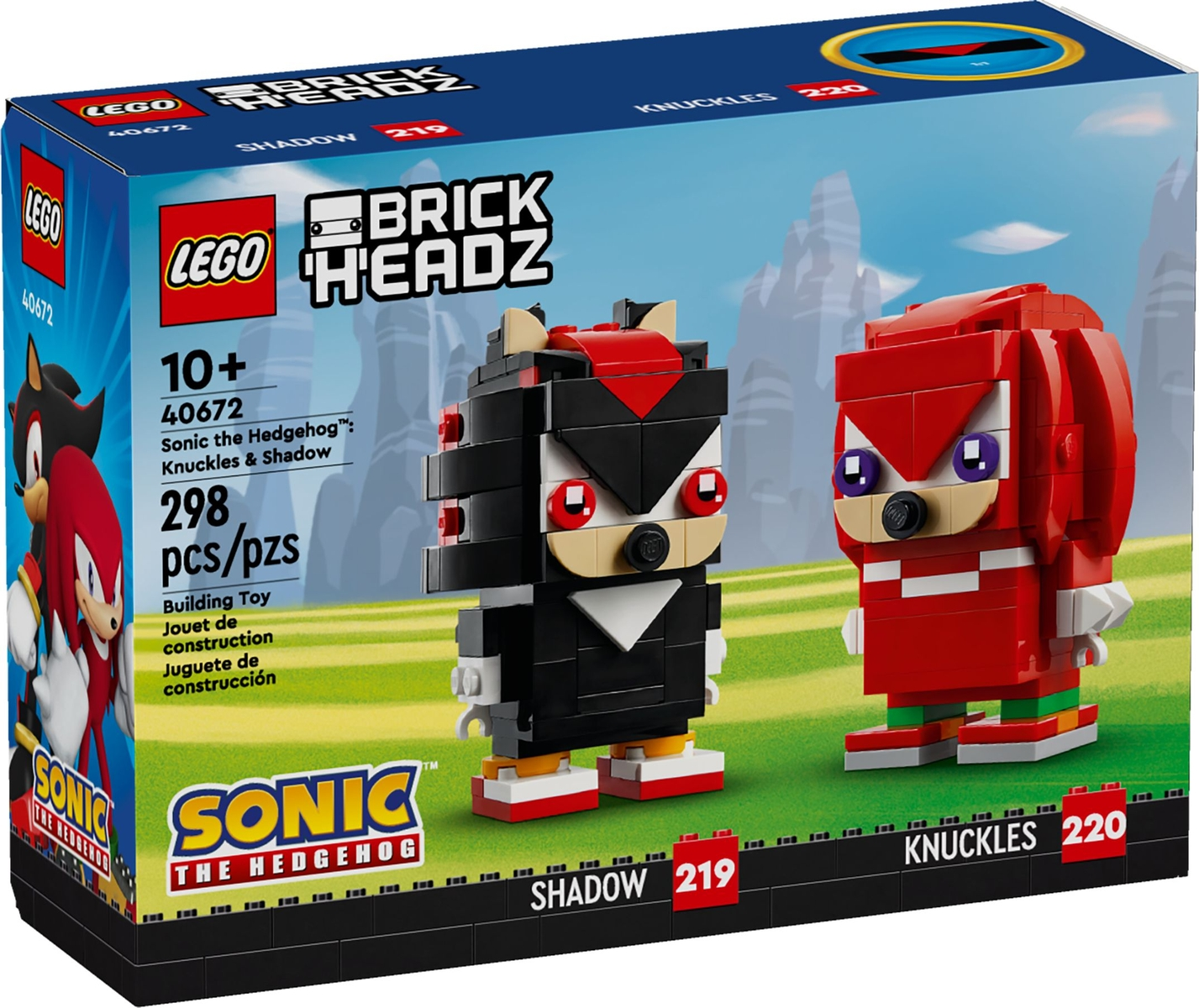 LEGO Sonic the Hedgehog: Knuckles e Shadow 40672 – 19,99 €