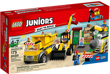 Lego juniors demolition site sales