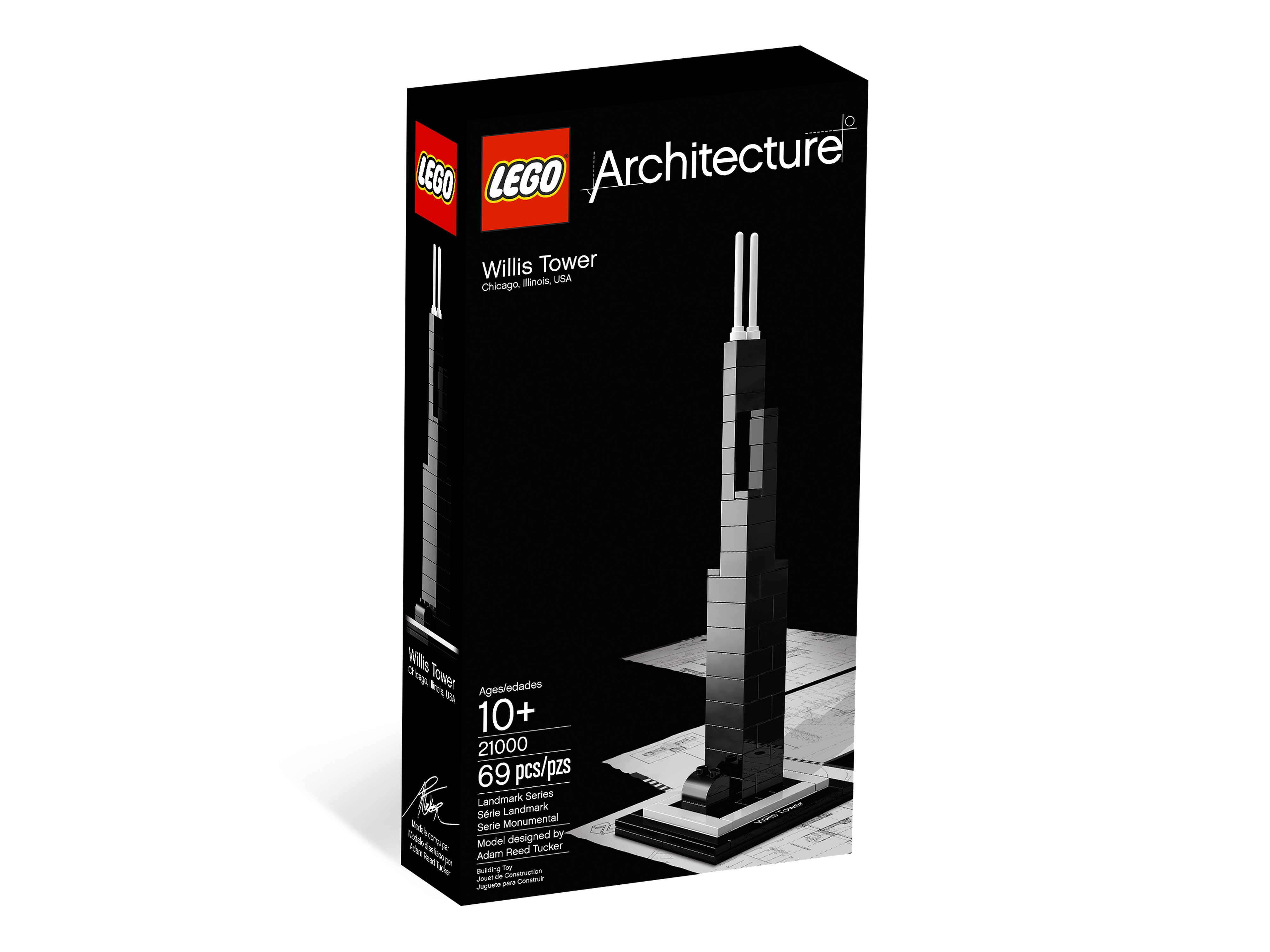 show original title Details about   MOC Custom Lego Willis Tower Chicago Building Instruction-PDF files only! 
