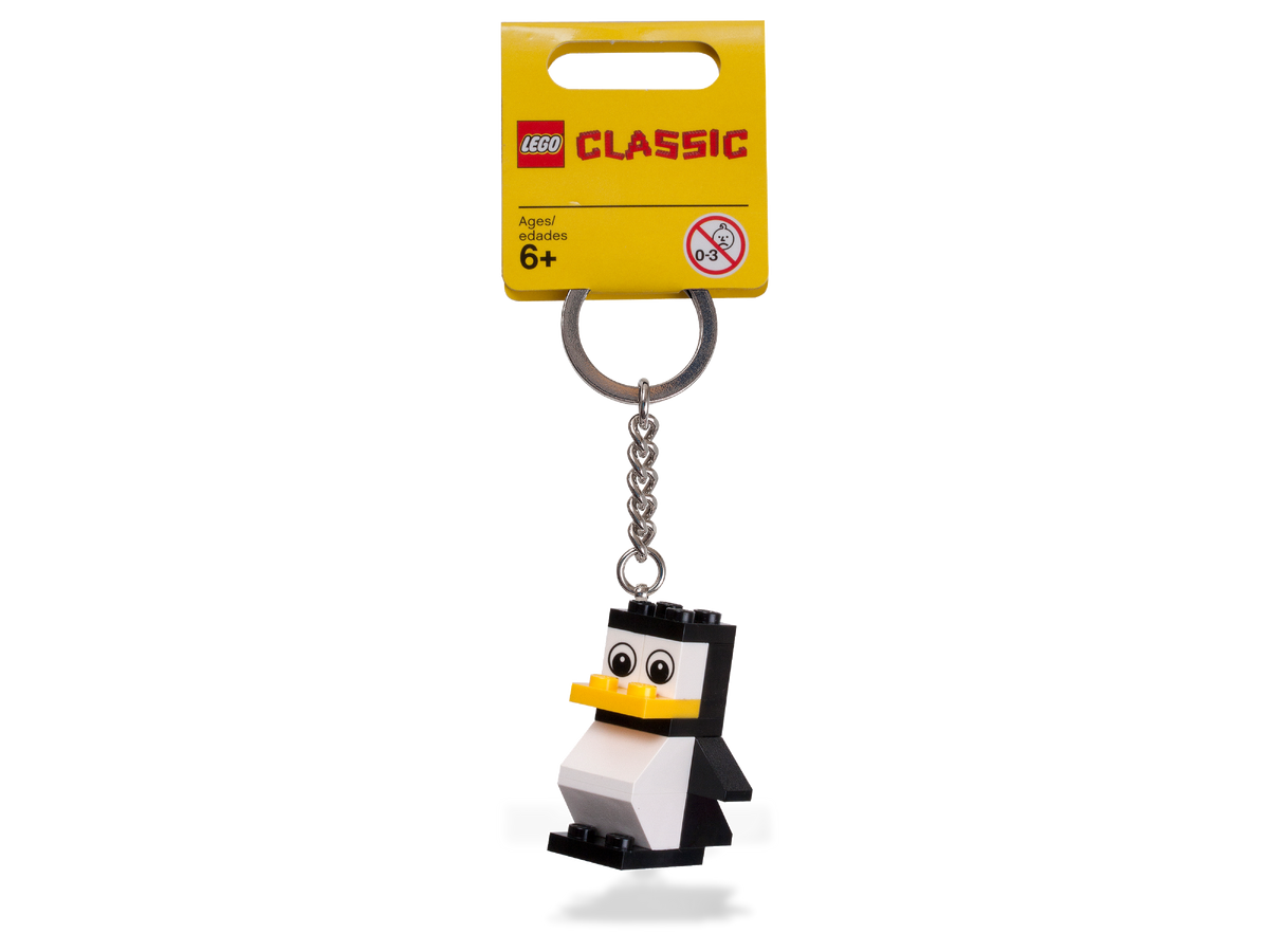 Брелок из лего своими руками Review:852987 Penguin Key Chain Brickipedia Fandom