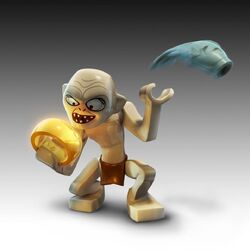 Gollum - Brickipedia, the LEGO Wiki