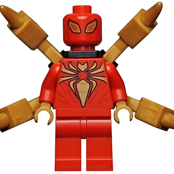 iron spiderman lego