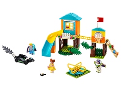 7599 L'évasion de Buzz et Jessie du camion poubelle, Wiki LEGO