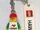 853308 Hawaii Minifigure Key Chain