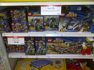 DC Universe sets at Toys R Us