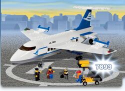 7893 Passenger Plane | Brickipedia | Fandom
