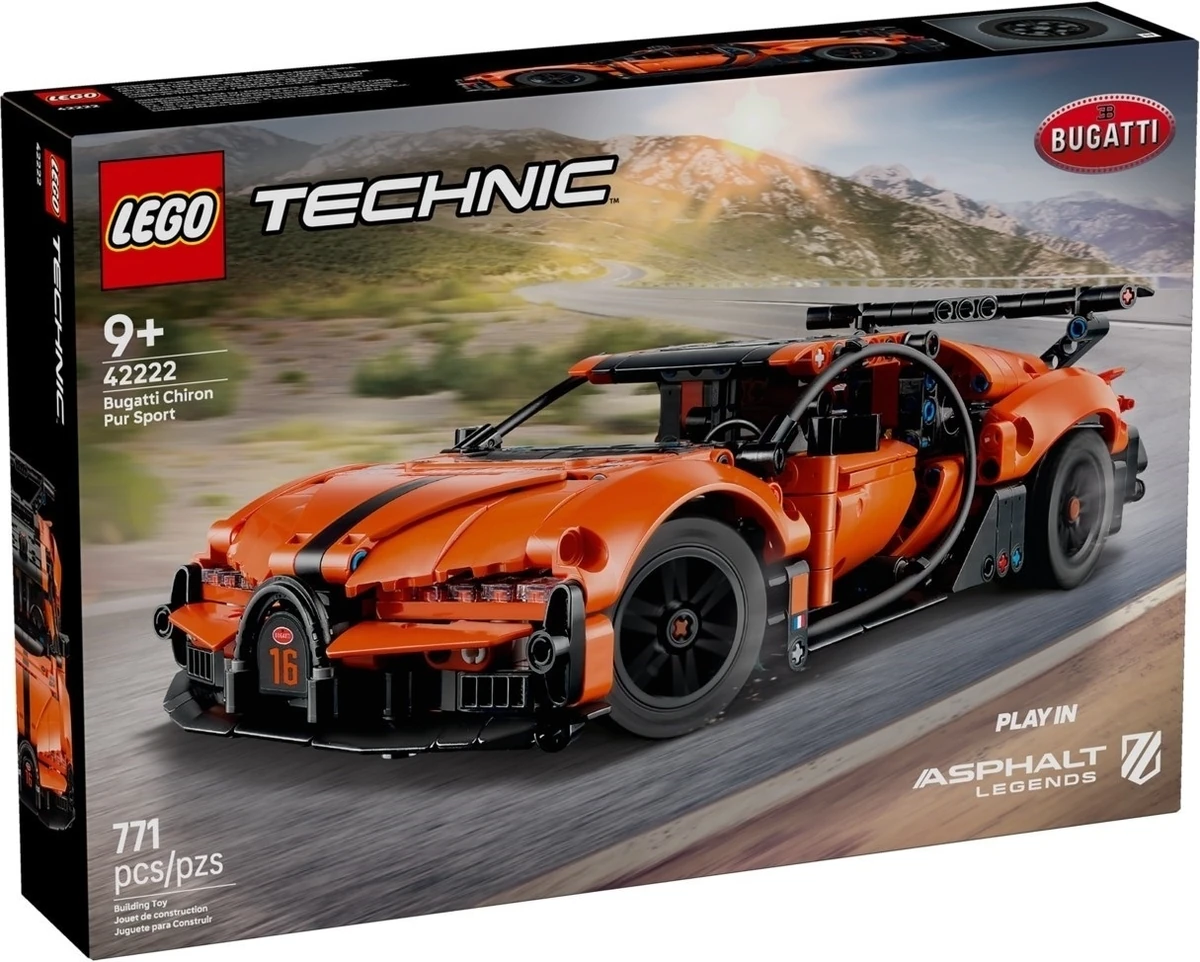 42222 Bugatti Chiron Pur Sport | Brickipedia | Fandom