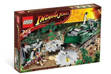 Lego indiana jones boat chase sale