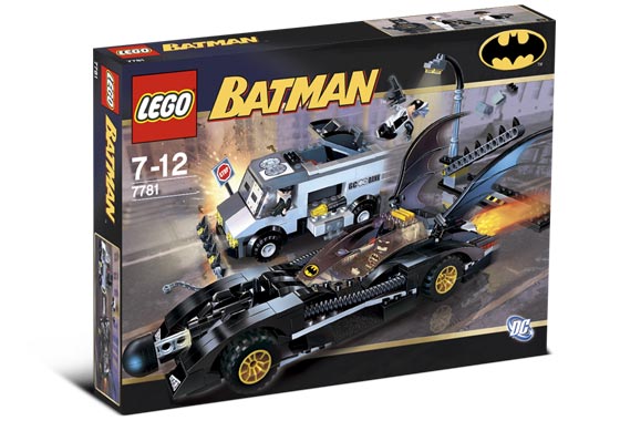  LEGO Batman 7781 The Batmobile - Two-Face's Escape : Toys &  Games
