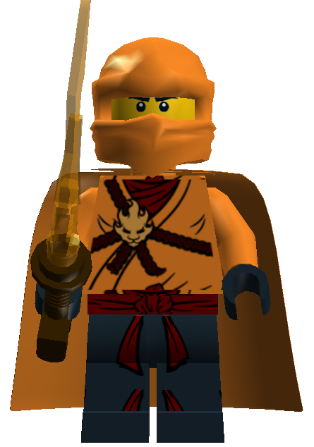 Custom Ninjago The Orange Ninja Brickipedia Fandom