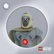 Jeton personnage dans La Saga Skywalker