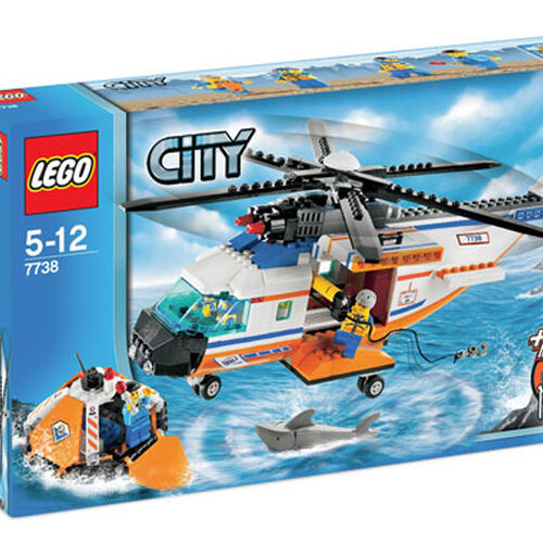 7738 Coast Guard Helicopter & Life Raft | Brickipedia | Fandom