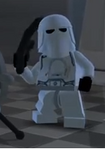 A Snowtrooper in LEGO Star Wars