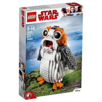 Porg lego minifigure top