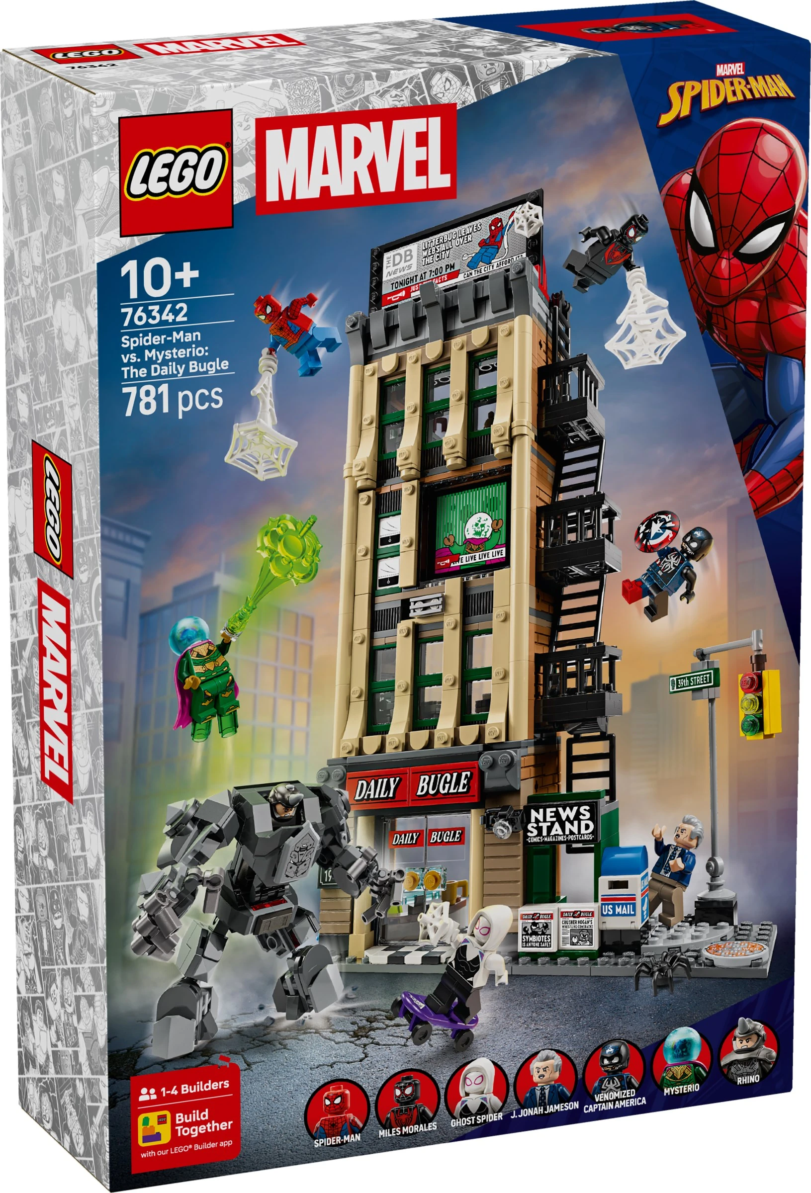 76342 Spider-Man vs. Mysterio: The Daily Bugle | Brickipedia | Fandom