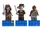 853191 Jack Sparrow, Hector Barbossa and Gunner Zombie Magnet Set