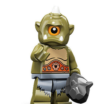 Lego Minifigure Chicken guy playing horn