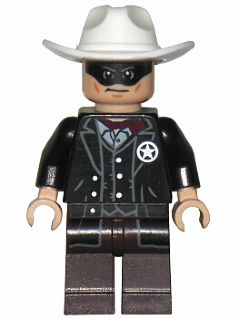 Lego Lone Ranger 850657 Lone Ranger Minifigur Schlüsselanhänger Free UK p&p 