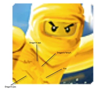 ninjago yellow ninja