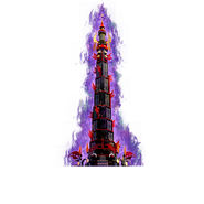 The tower corrupted into the Mad Creator's Tower