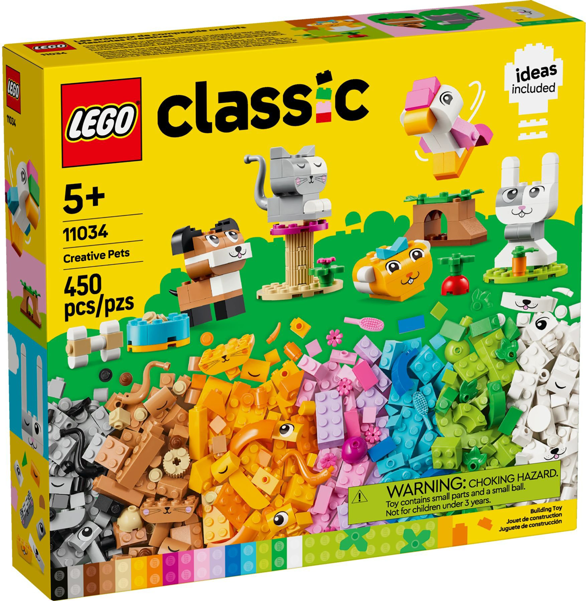 Vibrant Creative Brick Box - LEGO Classic 11038