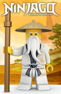 Sensei Wu on the Ninjago logo on LEGO.com