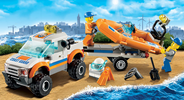 60012 Le transporteur du bateau du garde-côtes, Wiki LEGO