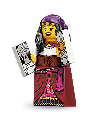 LEGO #018 FORTUNE TELLER CREATE THE WORLD TRADING CARD NEW BESTPRICE GIFT 