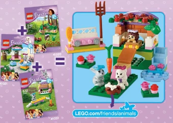 lego friends animals