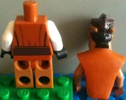 A back view of the minifigure's parts