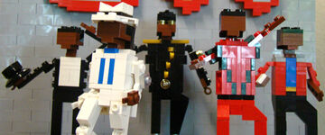 Michael jackson lego minifigure sales