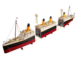 Retour du Bateau Titanic en Jeu Lego de 9090 Pièces (video