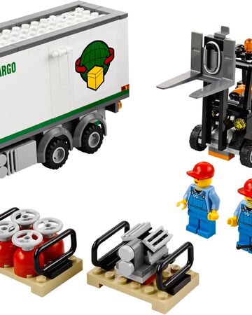 Lkw Mit Gabelstabler 60020 Lego Wiki Fandom