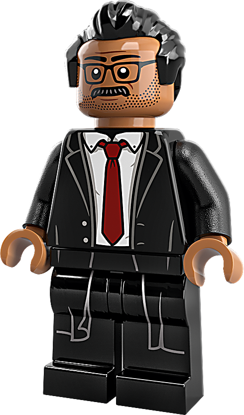 LEGO Superheroes COMMISSIONER GORDON Minifigure from 76001 