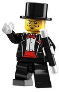 Lego magician minifigure