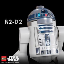 LEGO GREY DOME R2-D2 ASTROMECH DROID minifigure STAR WARS set 10188 7877 8038 LEGO GREY DOME R2-D2 ASTROMECH DROID minifigure STAR WARS set 10188 7877 8038
