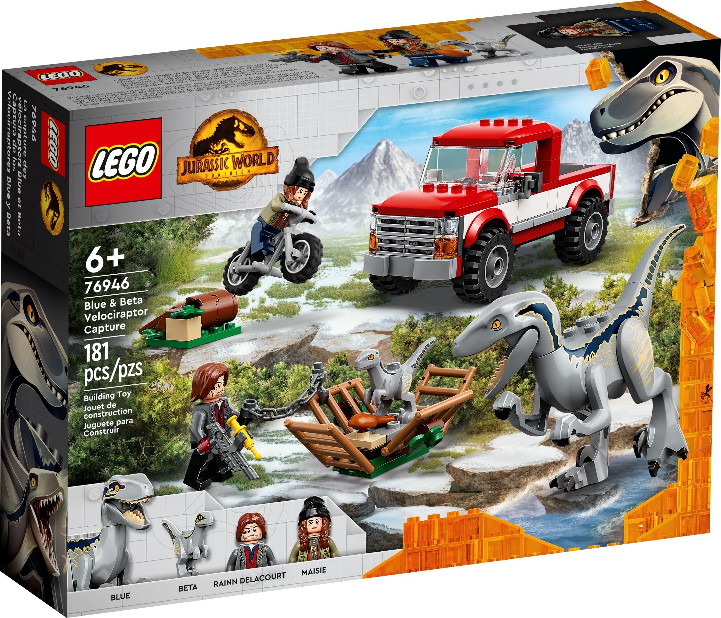 LEGO Jurassic Park 76957 Velociraptor Escape revisión