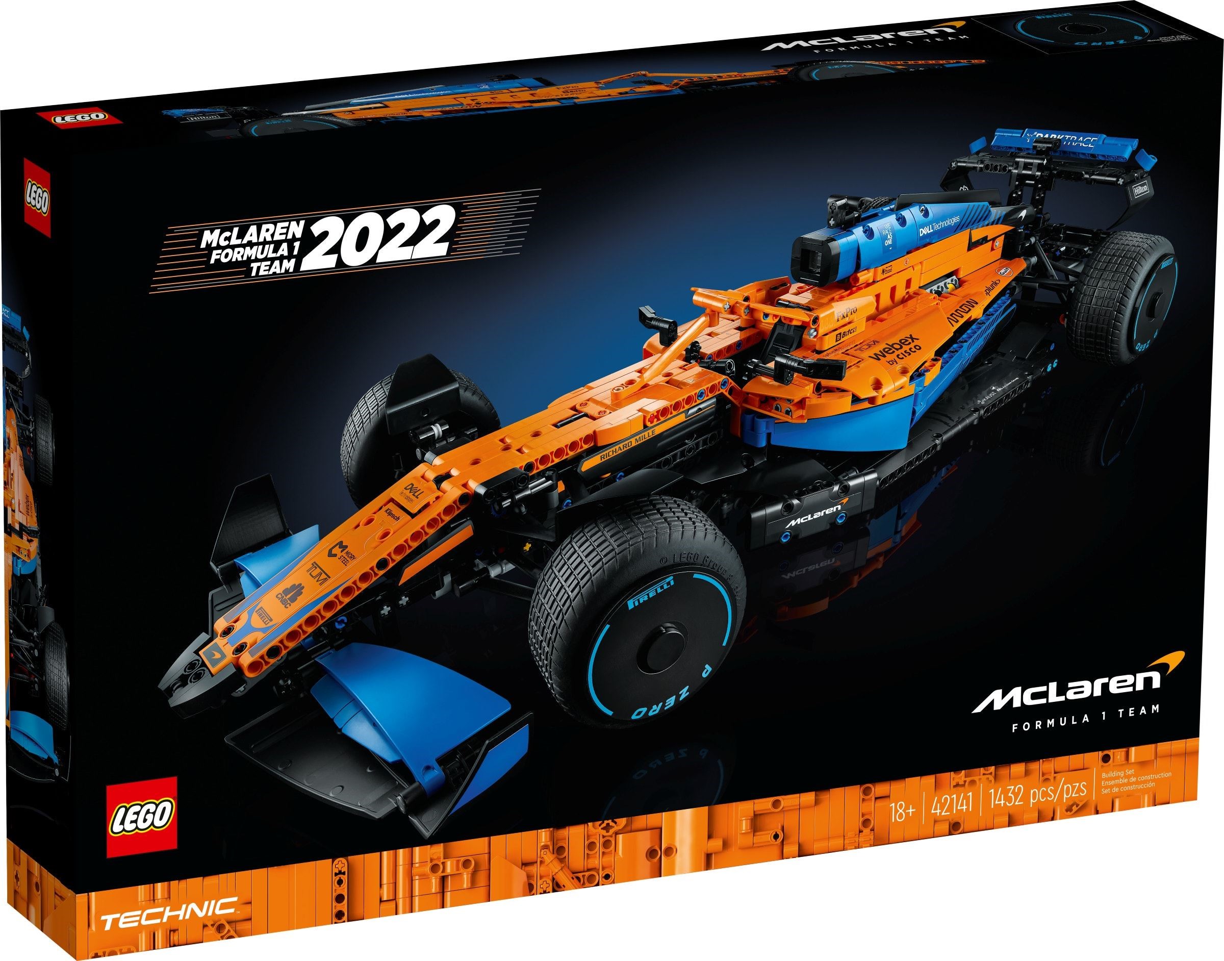 42141 McLaren Formula 1 Race Car, Brickipedia