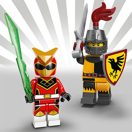 Lego Minifigures Series 20 71027 Super Warrior Power Ranger