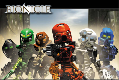 Lego bionicle 1st generation top