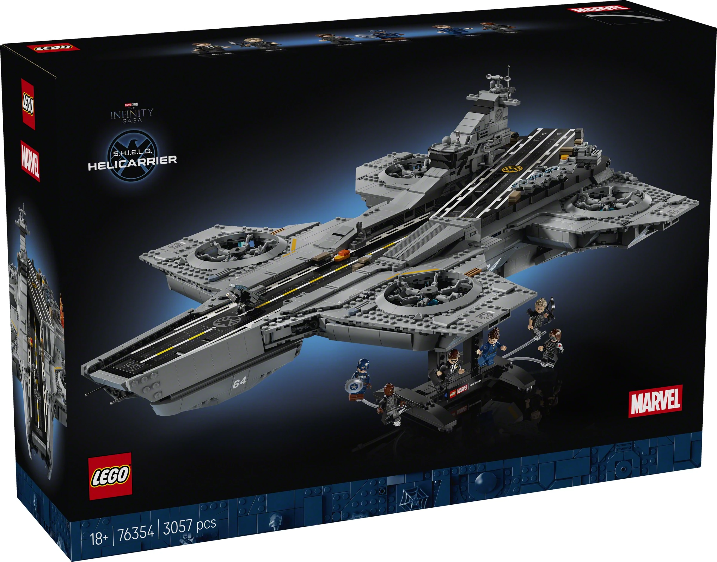 76354 S.H.I.E.L.D. Helicarrier | Brickipedia | Fandom
