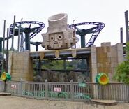 Statue outside the Jungle Coaster